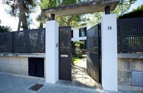 Son Baulo Villa | Villa es Baulo Pleta, jardín con piscina cerca de la playa