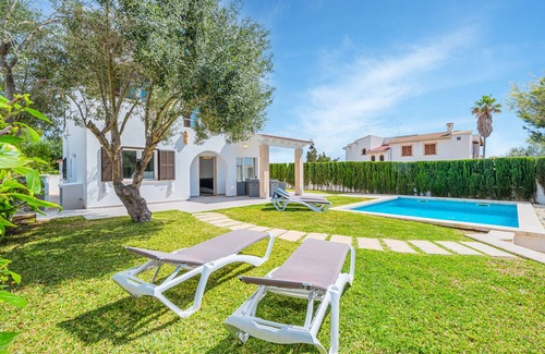 Llucmajor Villa | Villa 'Es Raco Sa Rapita' con vistas al mar, piscina privada y Wi-Fi