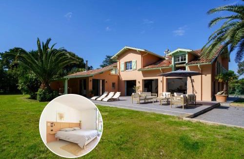 Biarritz Cama Y Desayuno | Villa familiale à Biarritz, Parc privé, Pelote Basque & Boulodrome