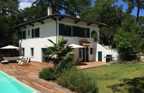 Pyla-sur-Mer Villa | MAGNIFICA VILLA 5 * - PYLA BEACH 6 a 8 PERS CLIM PISC CLIMATIZADO A PIE DE PLAYA 450M