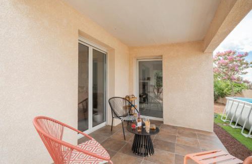 Bouillargues Villa | Villa familiale avec piscine, clim & baby-foot