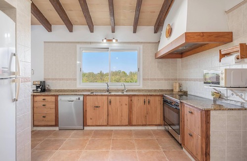 Felanitx Villa | "Finca Can Tomeu" con vistas a la montaña, piscina, jardín, aire acondicionado y Wi-Fi