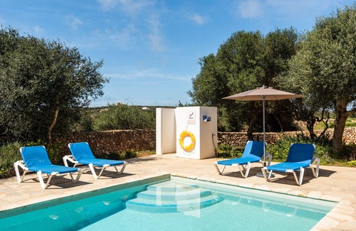Ciutadella de Menorca Villa | Villa Menorca Flomertor 2 Wifi, Piscina Privada, Barbacoa, Terrraza, Jardín