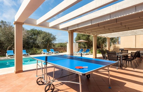 Ciutadella de Menorca Villa | Villa Menorca Flomertor 2 Wifi, Piscina Privada, Barbacoa, Terrraza, Jardín