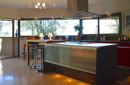 Saint-Clement-de-Riviere Villa | SOLEADA ZEN VILLA CON PISCINA INFINITA, HAMMAM Y VISTAS EN MONTPELLIER