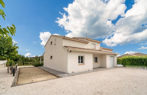 Saint-Genies-de-Fontedit Villa | Villa con palmeras y piscina