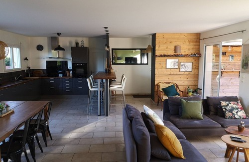 Saint-Vincent-de-Tyrosse Casa | Villa de Charme au Calme Avec Piscine Chauffée