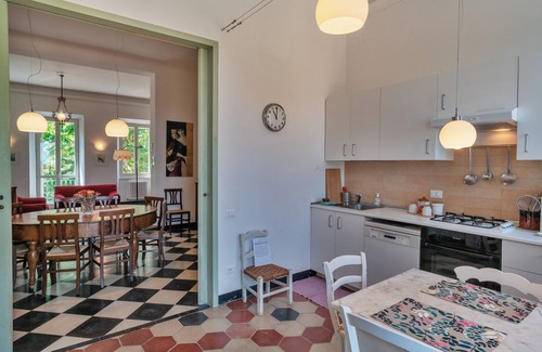 Ancona Apartamento | Villa Fuà con vista al parque privado