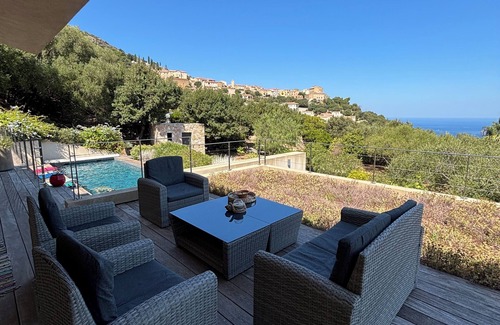 Monticello Villa | NUEVA VILLA CONTEMPORANEA / MAR MAGNÍFICO / PISCINA PRIVADA / 8 personas