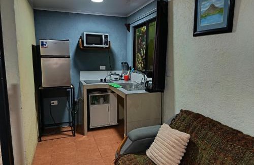 La Fortuna Apartamento | Villa Granja Agua Azul-wi-fi-AC-6 Personas-parqueo