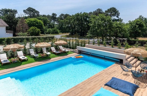 Saint-Medard-en-Jalles Casa | Villa Hakuna Matata - 4* climatisée avec piscine