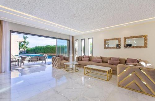 El Aggada Villa | Villa Hawai, ss vis à vis avec espace de sport , piscine Chauffée
