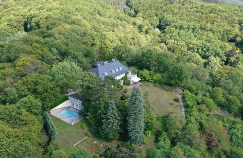 Bad Honnef Villa | Villa Heckenfels - lujo con vistas panorámicas cerca de Colonia y Bonn