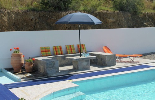 Vizari Villa | Villa en Agia Galini con Piscina