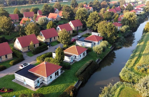 Andijk Casa | Villa en Frisia con jardín junto al agua