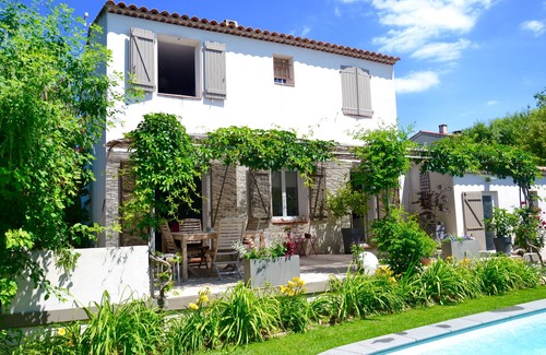 La Bouilladisse Casa | Villa en Provenza piscina privada y jardín paisajístico