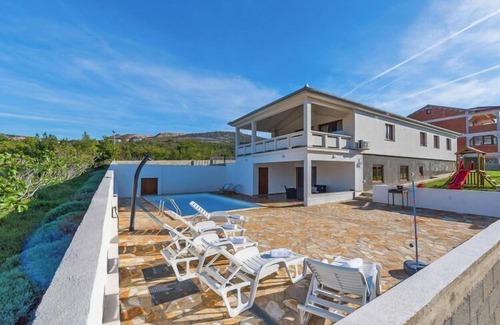 Rovanjska Villa | Villa en Rovanjska con Vistas al Mar y Piscina