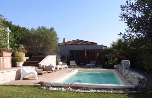 Villevieille Villa | Villa in Villevielle with swimming pool and air conditioning