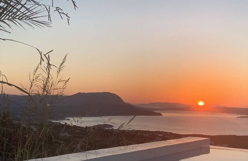 Kokkinon Khorion Casa | Villa Iris Avec vue Magnifique et une Superbe Piscine