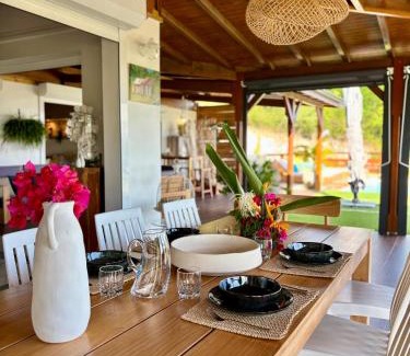 Caribbean Islands Villa | Villa Iséa - Piscine privée & Terrasse Vue Mer