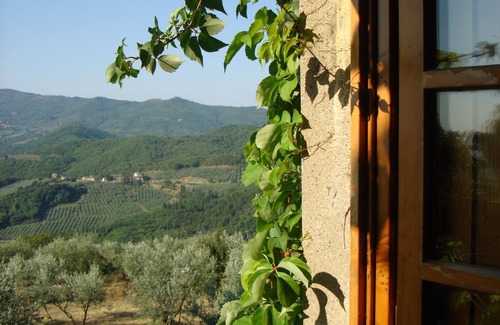 Figline e Incisa Valdarno Villa | Villa - Encantadora en la Colina de la Toscana con Impresionantes Vistas - Piscina