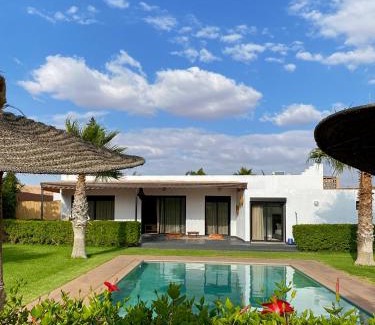 Agafay Complejo | Villa Kasbahway agafay piscine chauffée