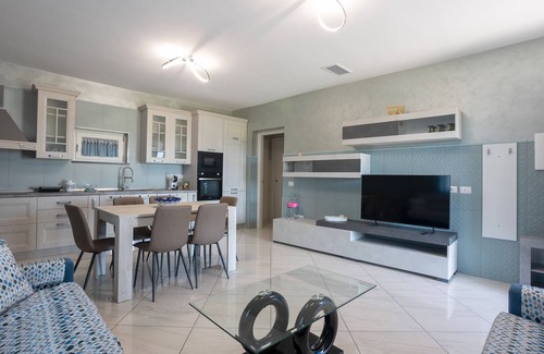 Capaccio Scalo Villa | Villa 'La Casa Vacanza Dei Sogni' con terraza, Wi-Fi y aire acondicionado