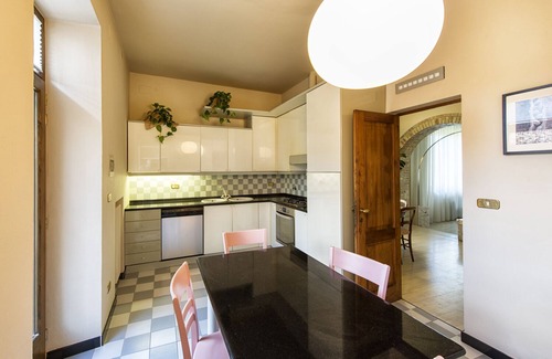 Montalcino Casa | Villa La Fortezza in the heart of the historic center of Montalcino with Jacuzzi