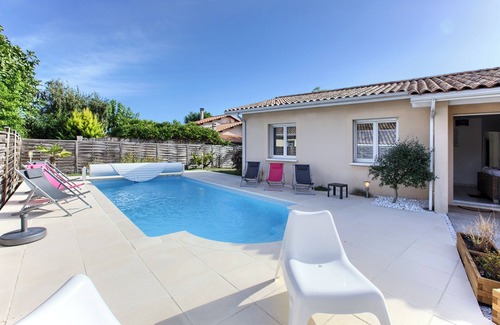 Gujan-Mestras Casa | Villa La Girolle - Bassin d'Arcachon - Private heated pool