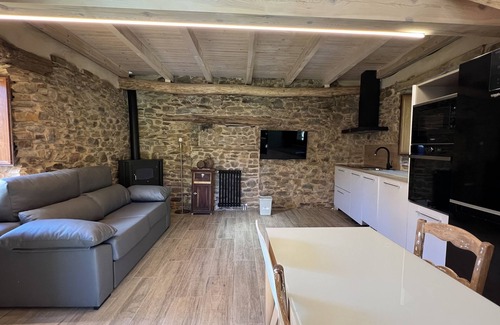 El Castro Cabaña | Villa la Roza III. Paraíso rural con chimenea, junto al río, reserva de biosfera