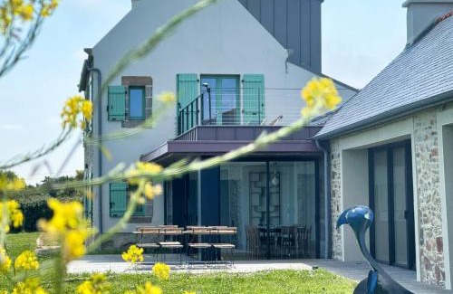 Guimaec Casa | Villa Les Embruns sea view Beg Ar Fry 10 people
