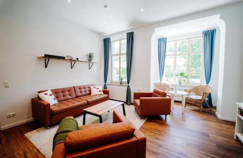 Dornburg-Camburg Apartamento | Villa Levin: 120m², bis 8 Pers, free Wifi & parken