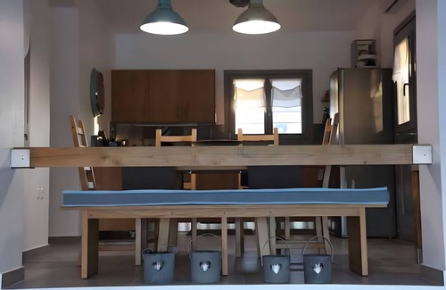 Azolimnos Villa | Villa 'Lina Syros' con vistas al mar, Wi-Fi y aire acondicionado