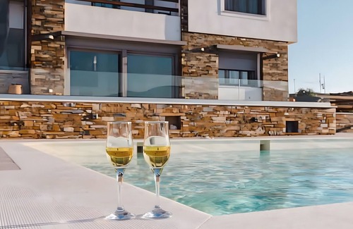 Azolimnos Villa | Villa 'Lina Syros' con vistas al mar, Wi-Fi y aire acondicionado