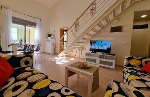 El Medano Casa | Villa Los Vientos only 100m to the surf beach, terrace, balcony, sea view, wifi