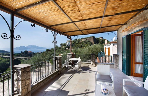 Schiazzano Casa | Villa Luisa, espléndida villa panorámica con vistas a Capri