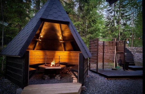Jamsa Chalet De Esquí | Villa Lumi 10 henkilölle, Himos Länsihuippu