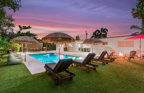 Ojus Casa | Villa Luxe Modern Pool Covered Terrace