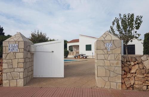 Cales Piques Casa | Villa María espaciosa y cálida con piscina privada