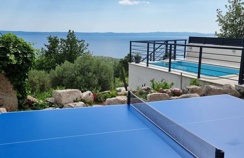 Makarska Villa | Villa Marina - Casa aislada y tranquila para amantes de la naturaleza con vista a la montaña / mar