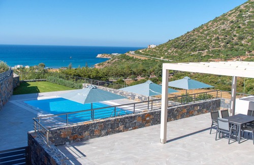 Vlichada Villa | Villa Marine, Brand New Luxury Villa with Amazing Seaview & Private Pool