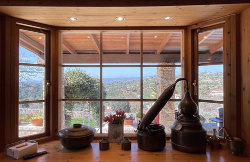 Oropos Chalet De Esquí | Villa Marrone Splendid Seaview