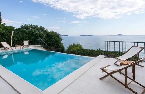 Mlini Apartamento | Villa Mirjana - One Bedroom Apartment with Terrace and Side Sea View Taverna