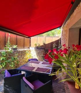 Mas-des-Cours Casa | Villa Misanid écrin de verdure à 15mm de la cité de Carcassonne