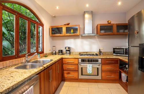 El Cerro Casa | Villa Monos Bailarines: 2BR Home + 1BR Studio Guest House, Pool & Wildlife!