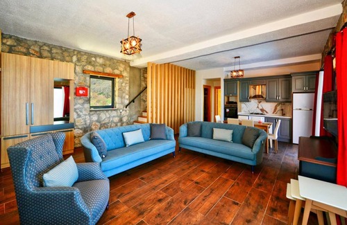 Faralya Villa | Villa Monte Telmossos con Piscina Privada, Jakuzzi y Vista al Mar