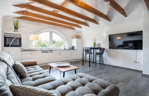 Tannenhausen Apartamento | Villa Moorstern am Badesee Tannenhausen