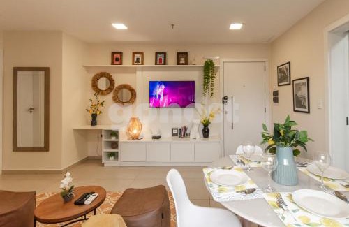 Asuncion Apartamento | Villa Morra 1br Apt W Pool, Gym, Bbq And Parking