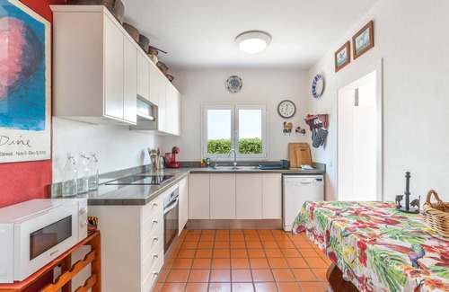 Sant Lluis Villa | Villa 'Mottarone Cerca De Mar' con piscina privada, Wi-Fi y aire acondicionado