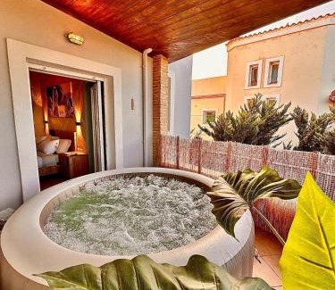 Skotino Apartamento | Villa Myrtios with Private Pool & Jacuzzi